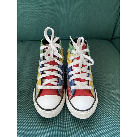 Converse High Chuck Taylor Top Kids Shoes sz 11 - Picture 5 of 12